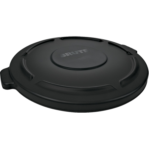 Couvercles 44 gallons de Brute, Couvercle plat, Plastique/Poly&eacute;thyl&egrave;ne, Convient aux contenants 24" dia. Groupe Generik