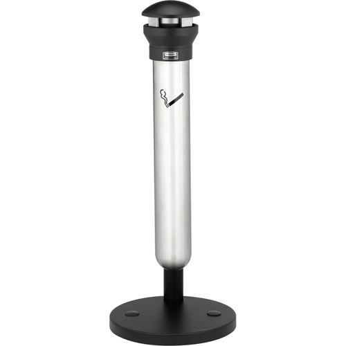 Solutions pour la gestion des m&eacute;gots de cigarettes Infinity, Sur pied, M&eacute;tal, Capacit&eacute; 1,33 gal./1,33 gal. US, Hauteur 39" Groupe Generik