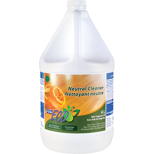 Nettoyants neutres &agrave; l'huile de tangerine, 4 L, Cruche Groupe Generik
