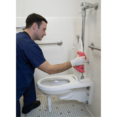 Chiffon de nettoyage Hygen , Microfibre, Rouge Groupe Generik