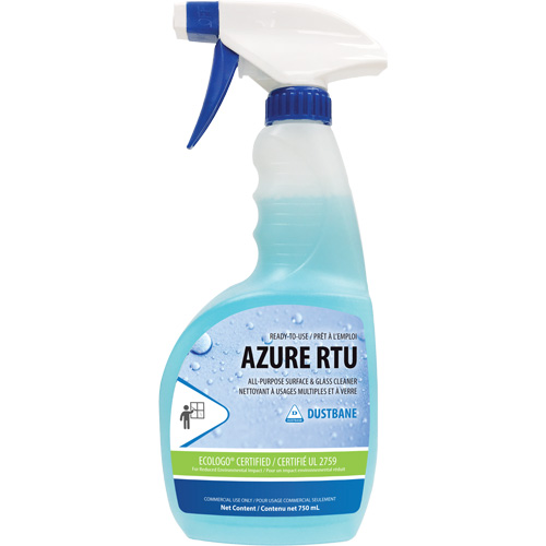 Nettoyant pour verre et fen&ecirc;tres Azure, 750 ml, Bouteille &agrave; g&acirc;chette Groupe Generik