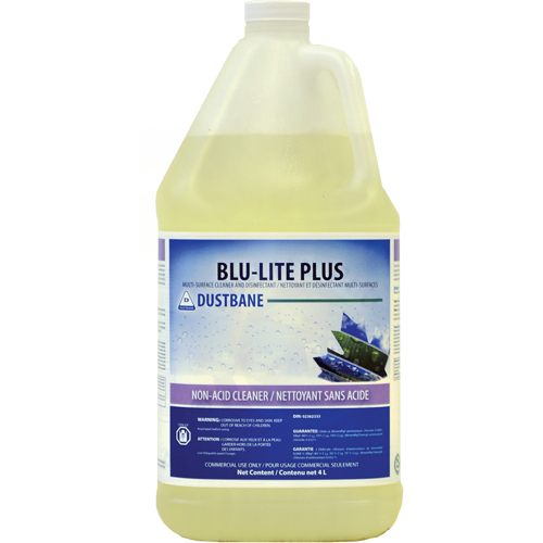 Nettoyant et d&eacute;sinfectant pour surfaces multiples Blu-Lite Plus, 4 L, Cruche Groupe Generik