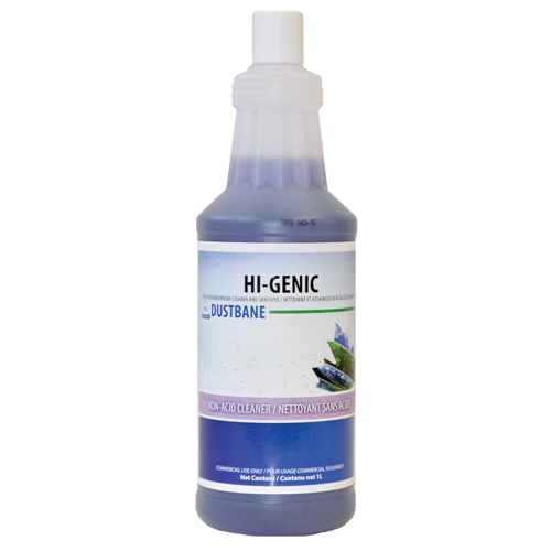 Hi-Genic Bathroom Cleaner and Sanitizer, 1 L, Bottle Groupe Generik