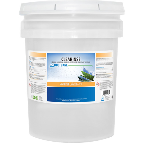 Nettoyant et d&eacute;graissant mousseux Clearinse, 20 L, Seau Groupe Generik