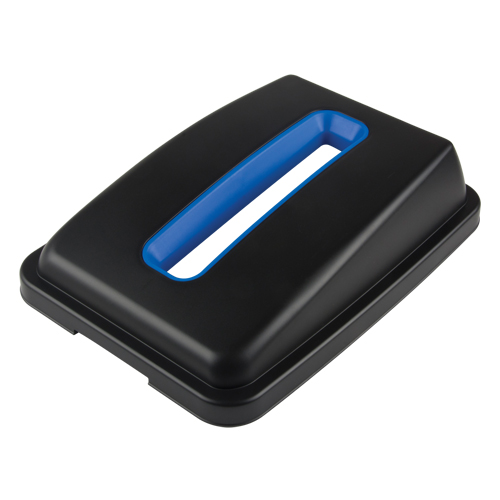 Waste Classification - Lid, Open Lid, Plastic, Fits Container Size: 17-1/4" x 12-1/2" Groupe Generik