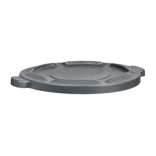 Couvercle pour contenant &agrave; d&eacute;chets de 32 gallons, Couvercle plat, Plastique/Poly&eacute;thyl&egrave;ne, Convient aux contenants 22" dia. Groupe Generik