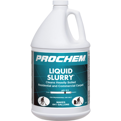 D&eacute;tergent pour tapis Prochem Liquid Slurry, 1 gal., Cruche Groupe Generik