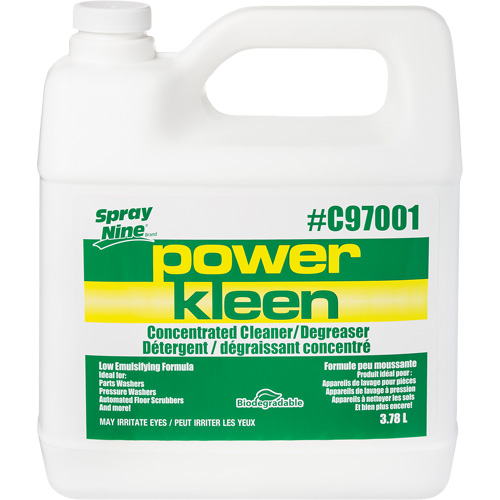 Produit nettoyant pour nettoyeur de pi&egrave;ces Power Kleen, 4 L, Cruche Groupe Generik