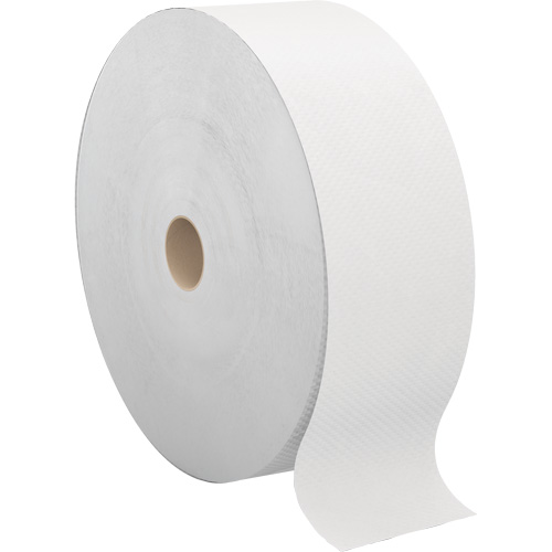 Pro Perform Toilet Paper, Jumbo Roll, 2 Ply, 1250' Length, White Groupe Generik
