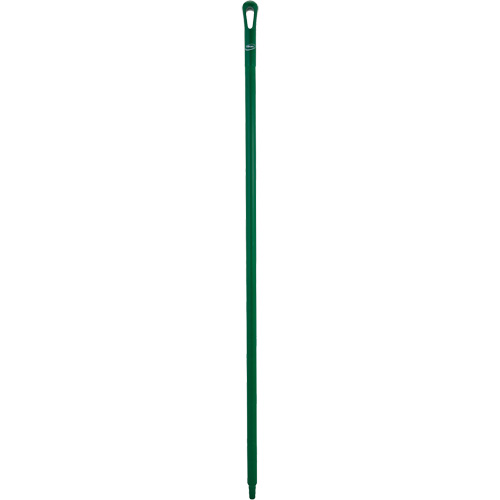 Manche ultra hygi&eacute;nique, Balai/Grattoir/Raclette, Vert, Ergonomique, 59" lo Groupe Generik