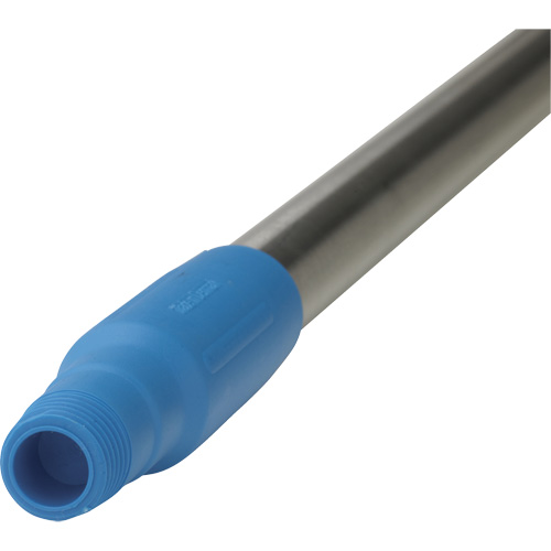 Handle, Broom/Scraper/Squeegee, Blue, Standard, 59" L Groupe Generik