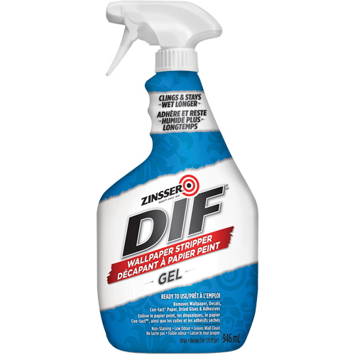 DIF&reg; Wallpaper Stripper Gel, 946 ml, Trigger Bottle Groupe Generik