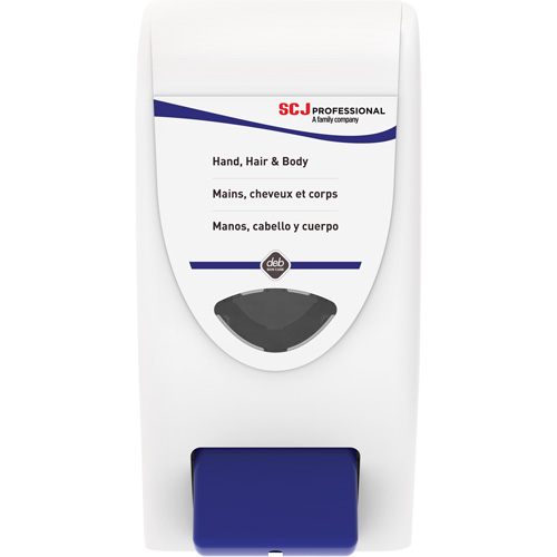 Cleanse Shower Gel Dispenser, Push, 4000 ml Capacity, Cartridge Refill Format Groupe Generik