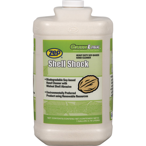 Nettoyant surpuissant pour les mains Shell Shock, Cr&egrave;me, 3,78 L, Cruche, Parfum&eacute; Groupe Generik