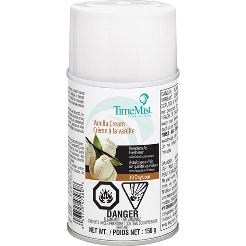 TimeMist&reg; Industrial Strength Air Freshener, Vanilla Cream, Aerosol Can/Cartridge Groupe Generik