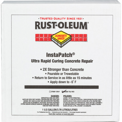 Concrete Saver&reg; InstaPatch&reg; Concrete Repair, Kit, Red Groupe Generik