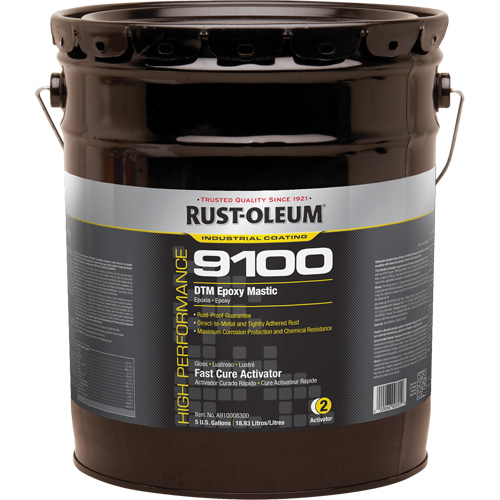 9100 System DTM Epoxy Mastic Fast Cure Activator, 5 gal., Pail Groupe Generik