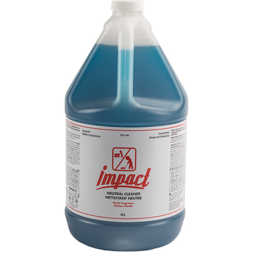 Nettoyant neutre pour planchers Impact, 4 L, Cruche Groupe Generik