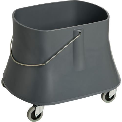 Seau pour vadrouille Champ, Capacit&eacute; de 10 gal. US (40 pintes), Gris Groupe Generik