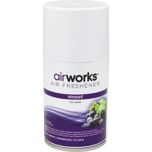 AirWorks&reg; Metered Air Fresheners, Vineyard, Aerosol Can Groupe Generik