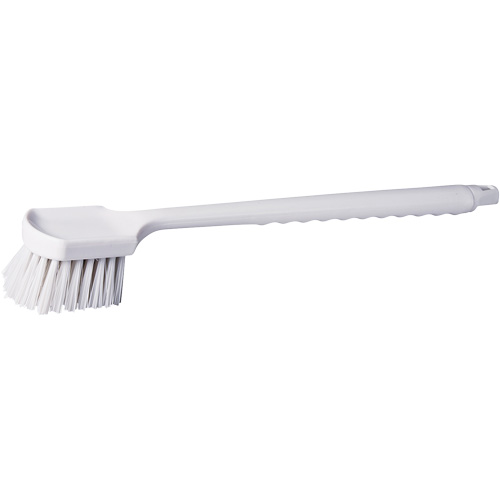 Brosse &agrave; chaudron &agrave; manche long, 20" l, Soies Polypropyl&egrave;ne, Blanc Groupe Generik