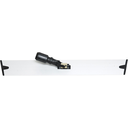 Support de vadrouille &agrave; &eacute;pousseter en microfibres &agrave; boucles et crochets, 24", Aluminium Groupe Generik