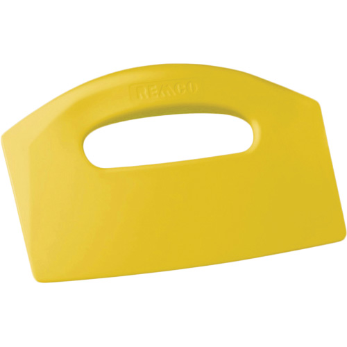 Bench Scraper, Yellow, 5" W x 8" L Groupe Generik