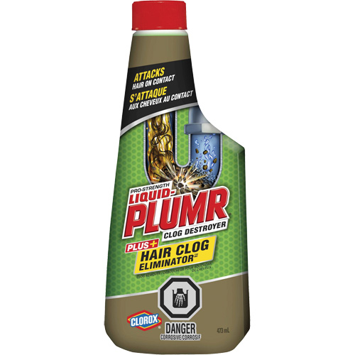 Produit d&eacute;bouchant pour bouchons de cheveux Liquid-Plumr Groupe Generik