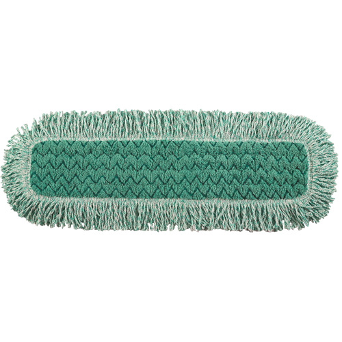 Hygen Fringed Dust Pad, Hook and Loop Style, Microfibre, 27-1/2" L x 9" W Groupe Generik