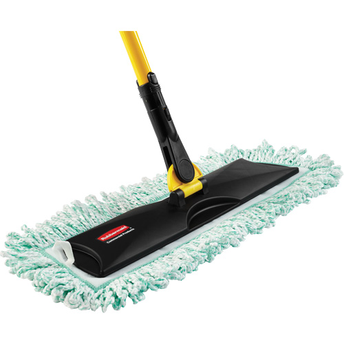 Hygen Fringed Dust Pad, Hook and Loop Style, Microfibre, 52" L x 9" W Groupe Generik