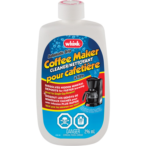 Whink&reg; Automatic Drip Coffee Maker Cleaner, 296 ml, Bottle Groupe Generik