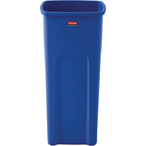 Conteneur de recyclage carr&eacute; Untouchable, Vrac, Plastique, 23 gal. US Groupe Generik