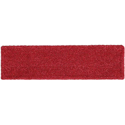 Tampon de vadrouille &agrave; t&ecirc;te plate adaptable, Finition, Microfibre, 5-1/2" x 19-1/2" Groupe Generik