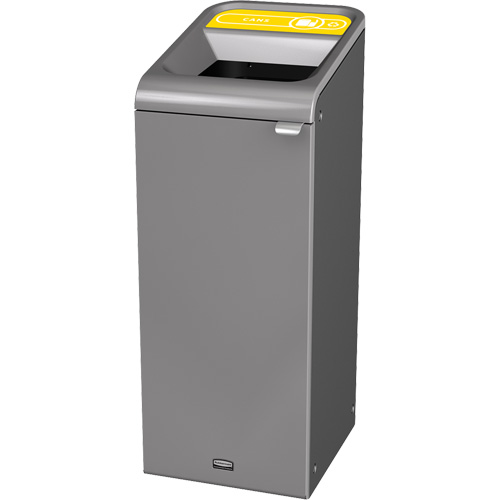 Configure Can Waste Container, Bulk/Curbside/Deskside, Steel, 15 US gal. Groupe Generik