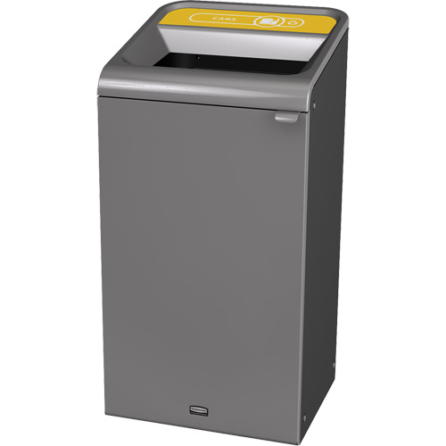 Configure Can Waste Container, Bulk/Curbside/Deskside, Steel, 23 US gal. Groupe Generik