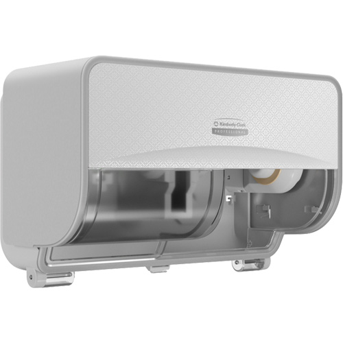 Distributeur de papier hygi&eacute;nique horizontal en rouleaux standards Icon, Multiple Capacit&eacute; du rouleau Groupe Generik