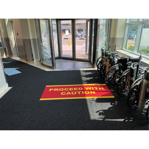 Tapis dentr&eacute;e Supreme Knob, Essuie-pieds/grattoir, 13-5/12' x 75-1/2' x 7/16", Charbon Groupe Generik