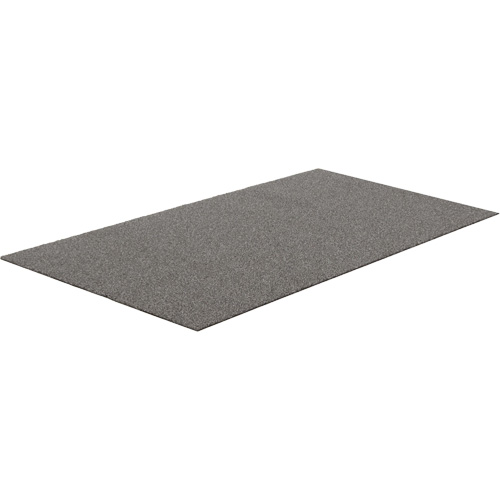 Tundra Indoor/Outdoor Matting, Latex/Polypropylene, Scraper Type, Tufted Cut Pile Pattern, 3-1/2' x 6', Charcoal Groupe Generik