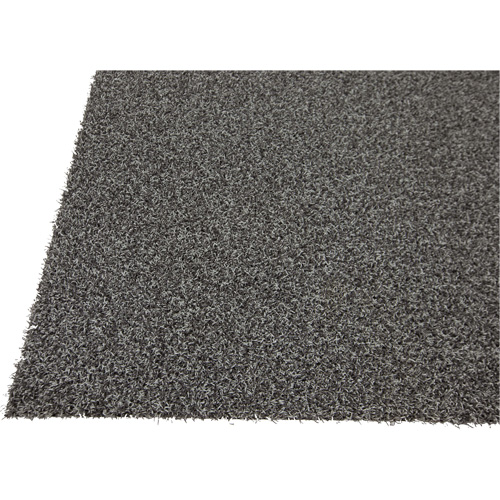Tundra Indoor/Outdoor Matting, Latex/Polypropylene, Scraper Type, Tufted Cut Pile Pattern, 3-1/2' x 6', Charcoal Groupe Generik