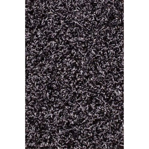 Tundra Indoor/Outdoor Matting, Latex/Polypropylene, Scraper Type, Tufted Cut Pile Pattern, 3-1/2' x 6', Charcoal Groupe Generik