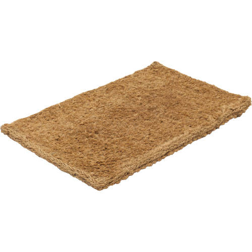Tapis coco int&eacute;rieur/ext&eacute;rieur, Grattoir, 1-5/6' x 3' x 1-3/8", Naturel Groupe Generik