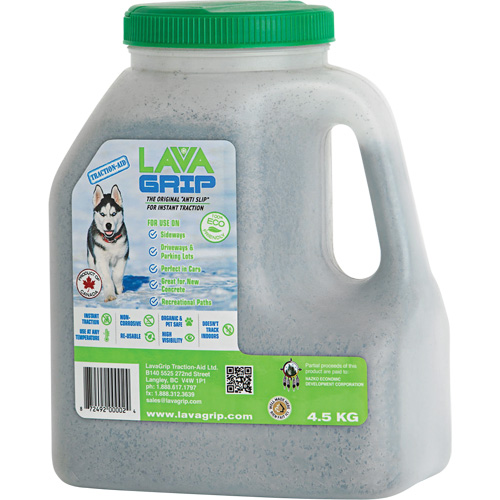 Aide &agrave; la traction LavaGrip, Taille du conteneur 9,9 lb (4,5 kg), Cruche Groupe Generik