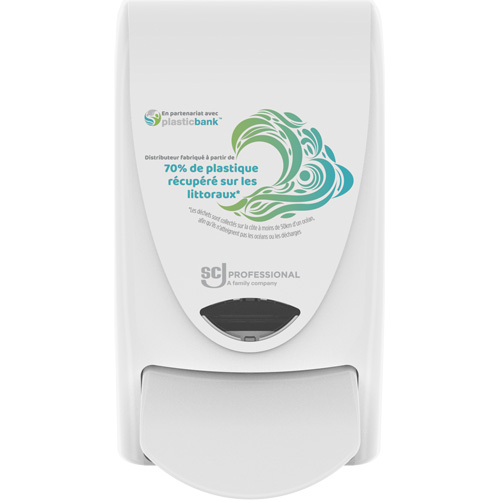 Proline Wave Manual Soap Dispenser, Pump, 1000 ml Capacity, Cartridge Refill Format Groupe Generik
