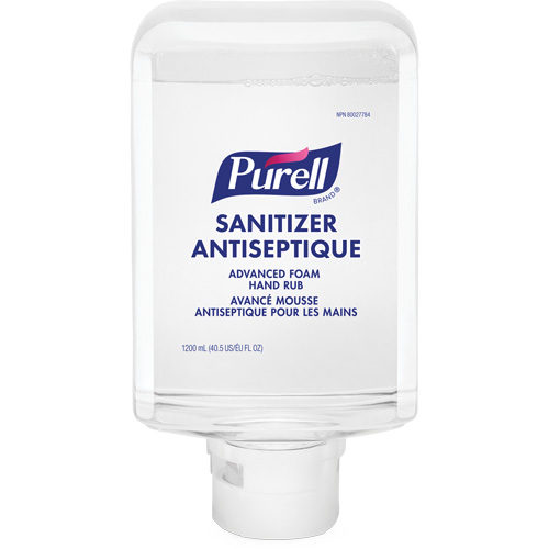 ES10 Advanced Hand Sanitizer Foam, 1200 ml, Cartridge Refill, 70% Alcohol Groupe Generik