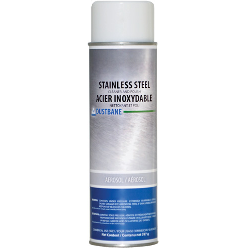 Stainless Steel Cleaner, 396 g, Aerosol Can Groupe Generik