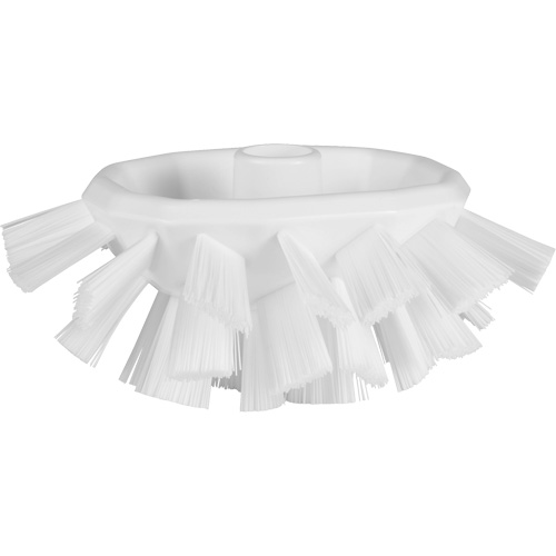 Brosse UST pour cuves, Soies Ferme, Longueur de 7-1/2", Blanc Groupe Generik