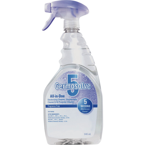 Germosolve 5 Disinfectant & Deodorizer, 946 ml, Trigger Bottle Groupe Generik