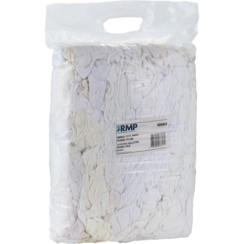 Chiffons, Molleton, Blanc, 10 lb Groupe Generik