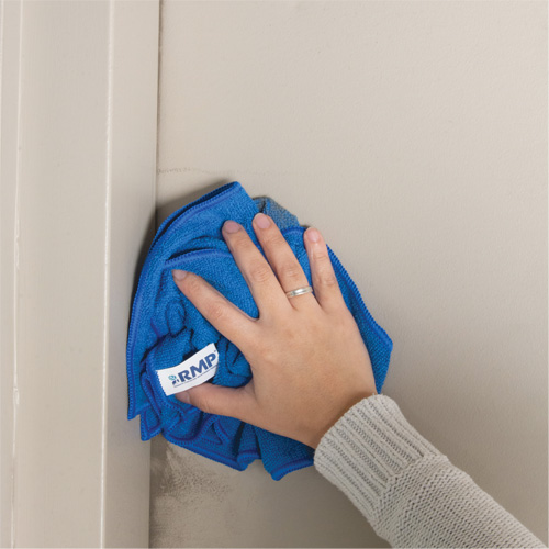 Dusting and Cleaning Cloth, Microfibre, Blue Groupe Generik
