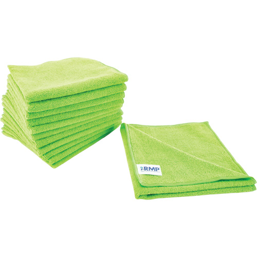 Dusting & Cleaning Cloth, Microfibre, Green Groupe Generik